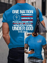 Men's Casual Printed Short-Sleeve T-Shirt