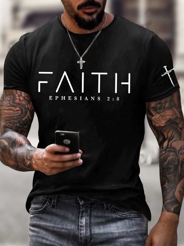 Men's Faith Print T-shirt