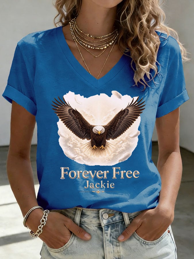 Women's Fly Free Jackie Print T-shirt