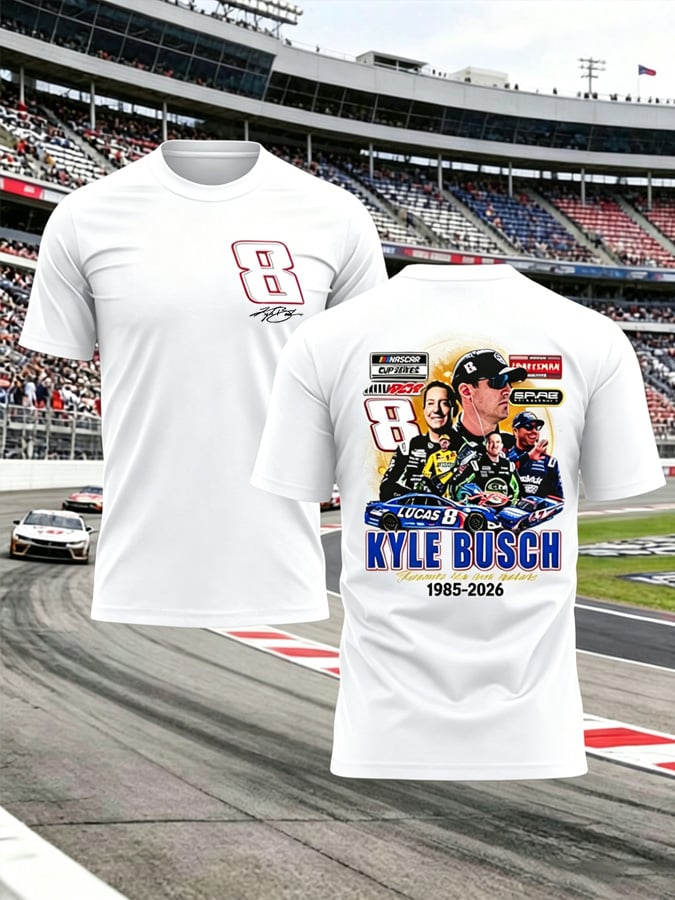 Men's Commemorative Racing Driver Print T-Shirt