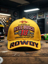 Unisex Racing Legend Memorial Print Casual Hat