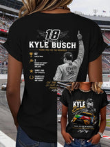 Women's Racing Legend Memorial Print T-shirt