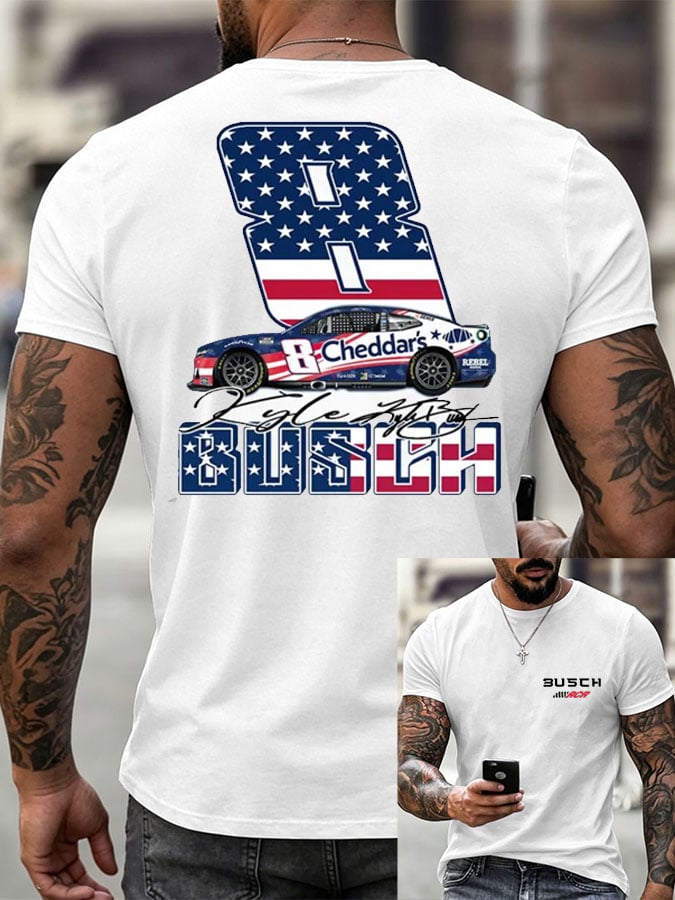 Men's Racing Print T-shirt