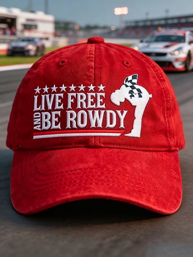 Unisex Racing Legend Memorial Printed Hat