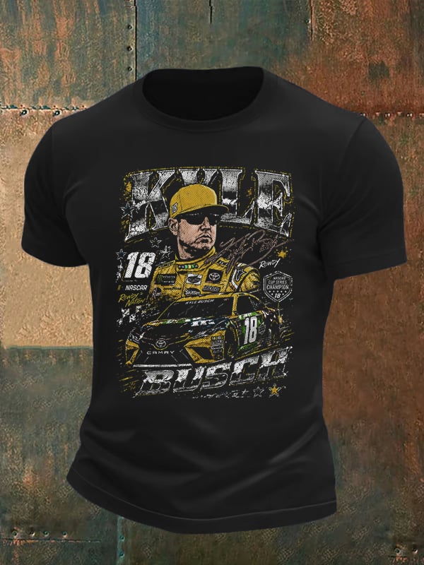 Men's Racing Print T-Shirt