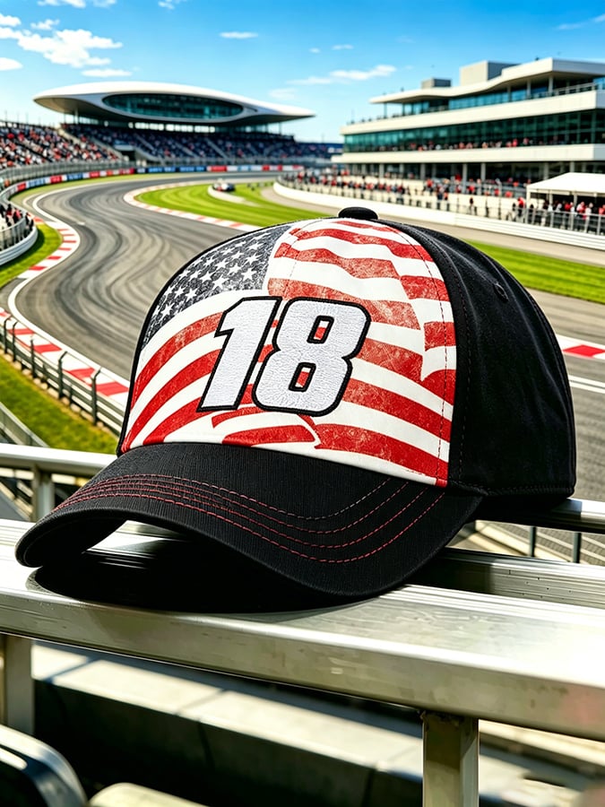 Unisex Racing-Print Hat