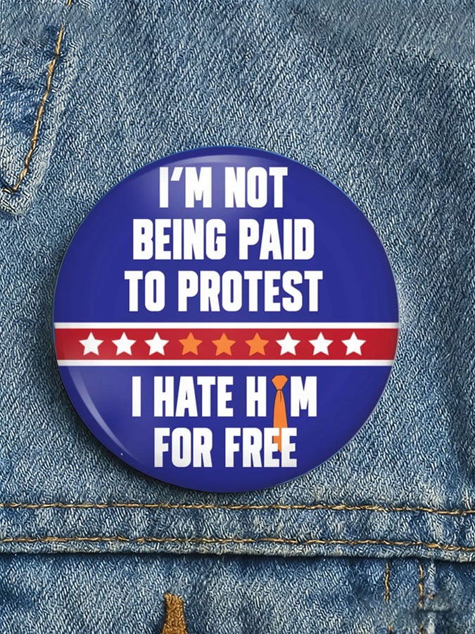 Unisex Resist Print Button