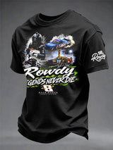 Men's Commemorative Racing Driver Print T-Shirt