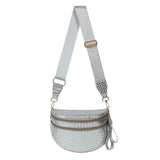 GoFree - Woven Leather Bum Bag