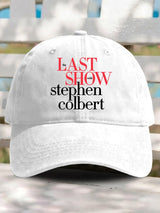 🔥Buy 3 Get 15% Off Retro Last Show Print Baseball Cap