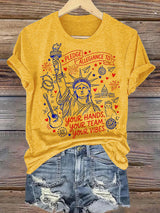 Women's  Pledge Allegiance To Your Hands Your Team Your Vibes Shirt