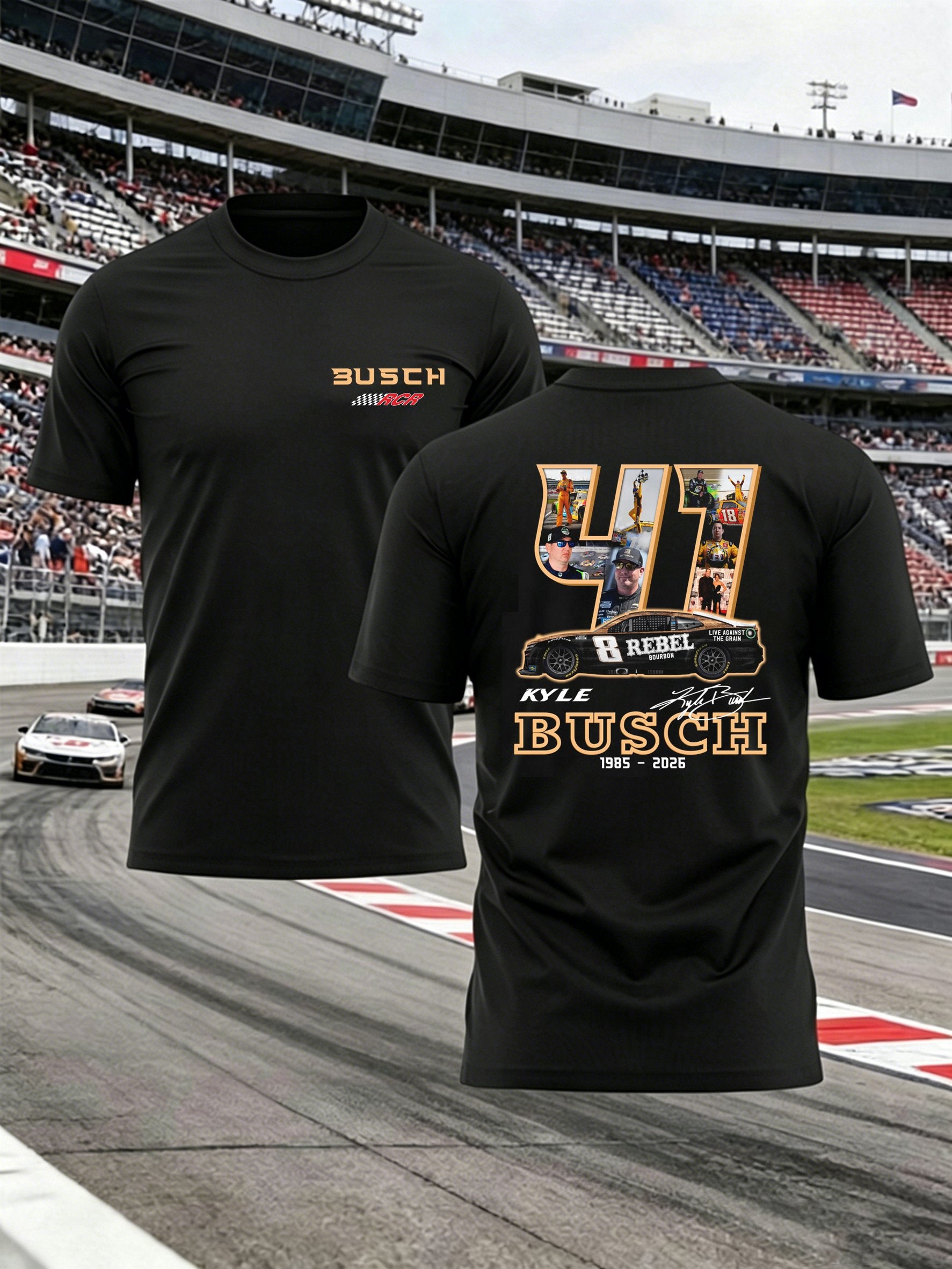 Men's Racing Print T-shirt