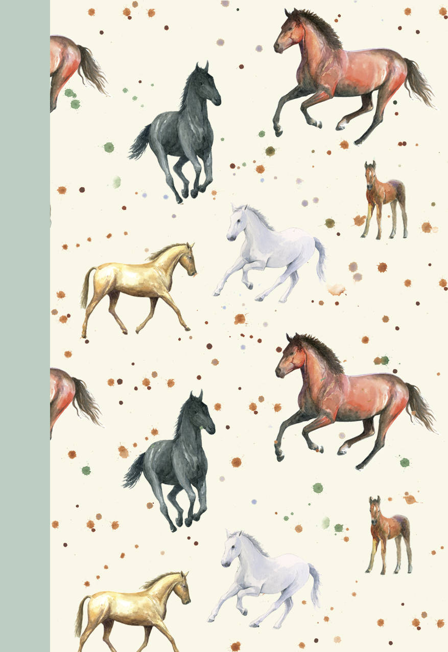 Horses and foal  Jotter