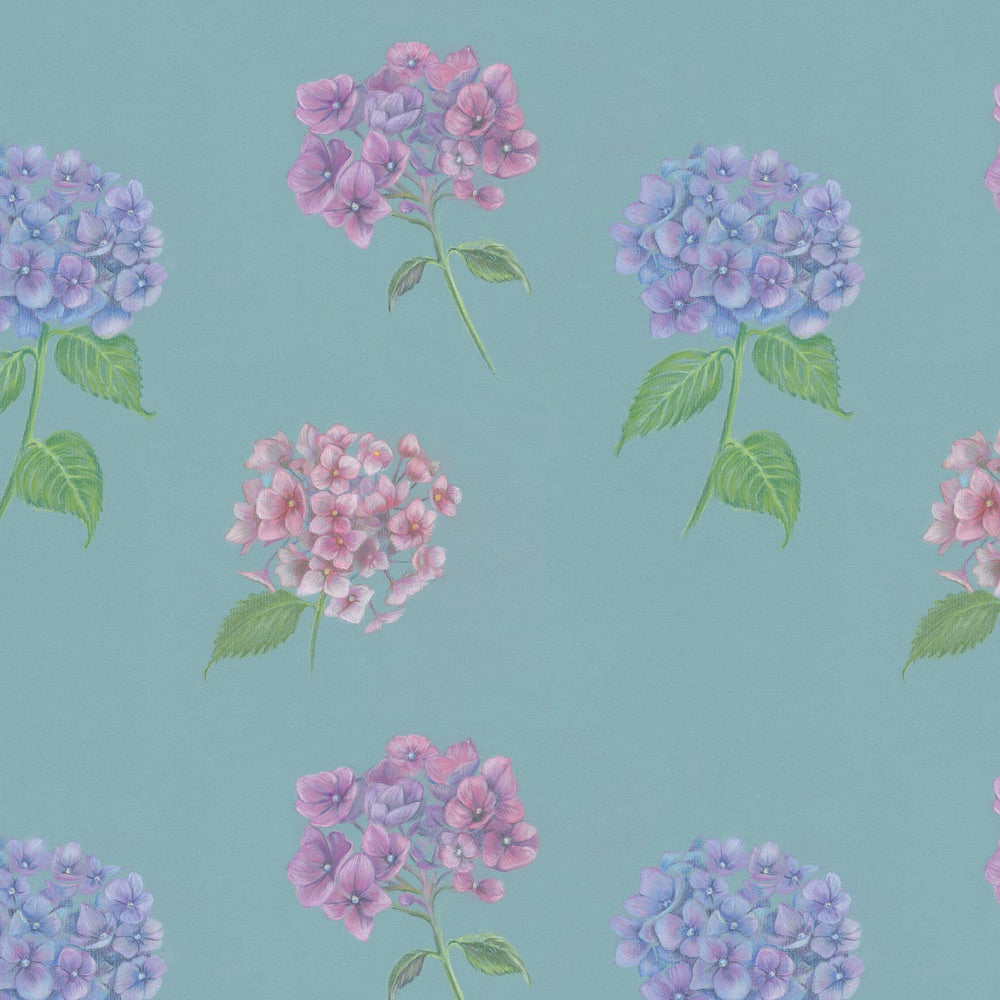Hydrangeas  Gift Wrapping Paper and Tags